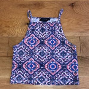 Halter crop top